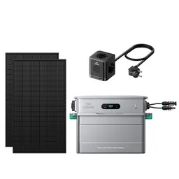 Zendure Deutschland Zendure Tragbare Powerstation | Robuste Mobile & Backup-Energie, SolarFlow 800 Pro 2 + Off-Grid-Steckdosenleiste / 2*450W Bifaziale (1170Wp Max) – Produktbild 1 von 1