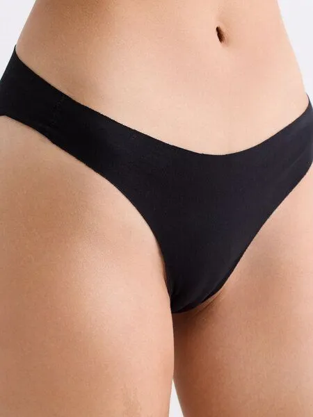 erlich textil erlich textil Casual Cotton Brazil Slip aus Bio-Baumwolle, Schwarz, – Produktbild 3 von 5