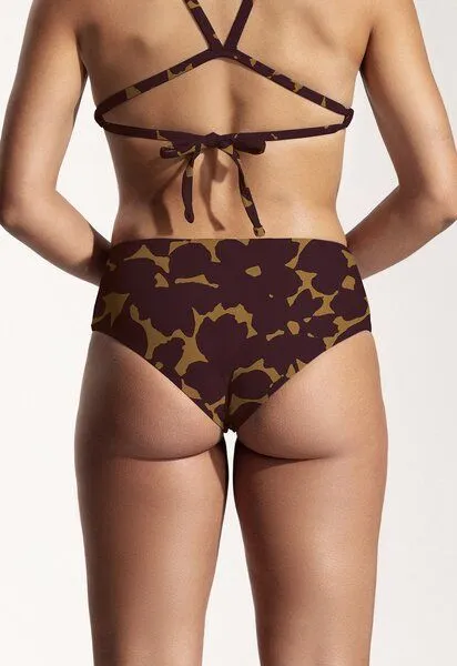 Oy Oy Surf Bikini Hose „Fugu“, Hibiskus print, – Produktbild 3 von 3