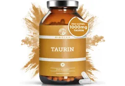 QIDOSHA L-Taurin Kapseln 1000 mg Hartkapsel, 269.3 g, Taurin Supplement – Produktbild 1 von 1
