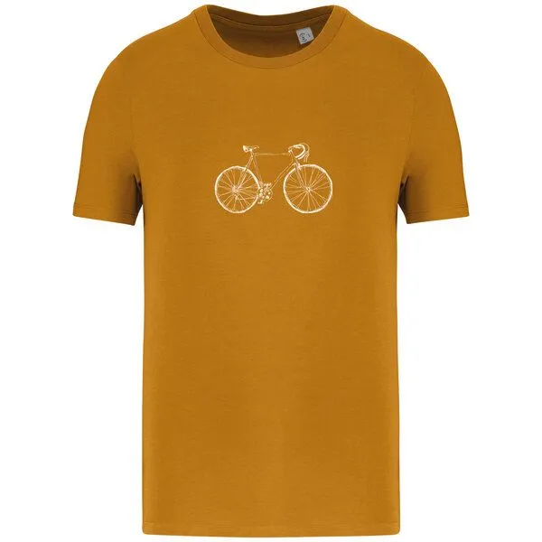 Greenspired Greenspired Basic Bio T-Shirt Vintage Bike Nr. 4 ( 155g/m²) XXS - 5 XL, Kurkuma, – Produktbild 1 von 1