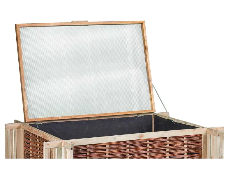 Deckel für Hochbeet aus Kiefer und Weide, Rechteck B 120 x T 80 cm – Produktbild 1 von 1
