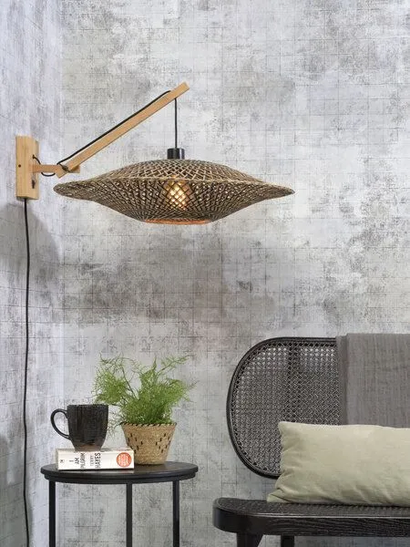 GOOD&MOJO GOOD&MOJO Wandlampe Bali, Naturel, – Produktbild 2 von 4