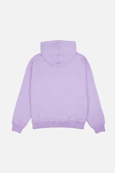 Trendsplant Trendsplant Women's Organic Essential Oversized Hoodie Lavender, Lila, – Produktbild 3 von 4
