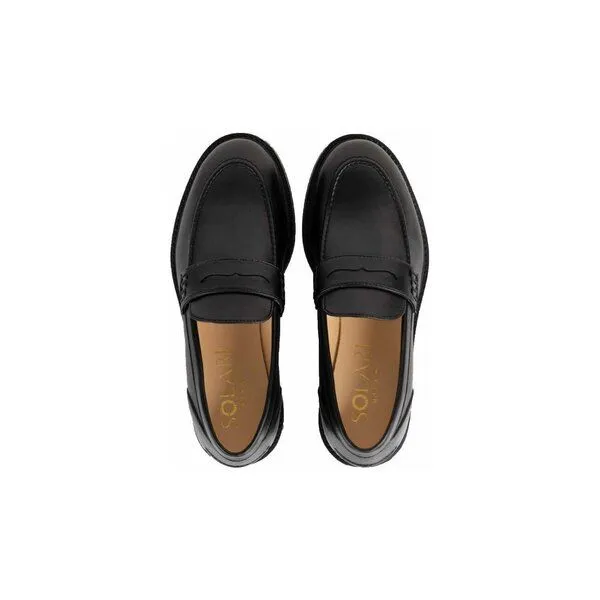 Solari Milano Solari Milano Veganer Penny Loafer - Damen, Black, – Produktbild 3 von 4