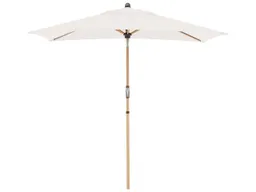 Doppler doppler Sonnenschirm "Alu Wood Ultra" 210 x 140 cm, Esche hell, HV, natur – Produktbild 1 von 1