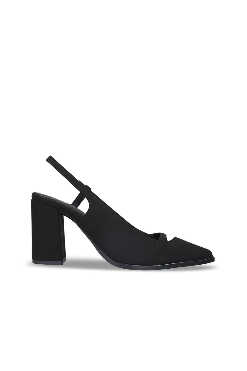NAE NAE Damen vegan Pumps Ember Schwarz, Schwarz, – Produktbild 2 von 2