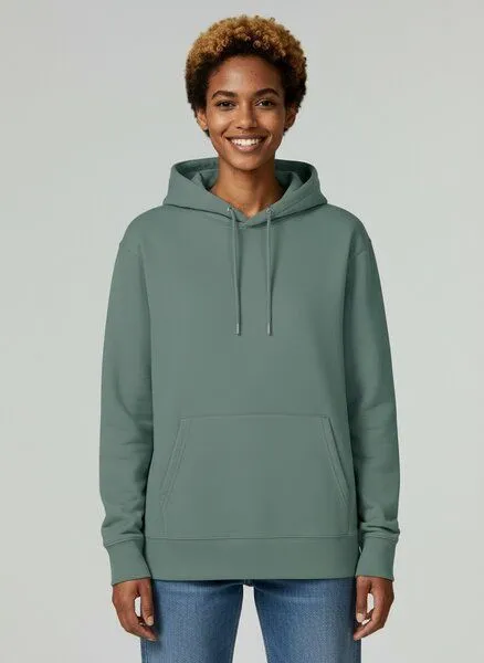UNIPOLAR UNIPOLAR Basic Hoodie Modell: Crossing, Green bay (grün), – Produktbild 2 von 3