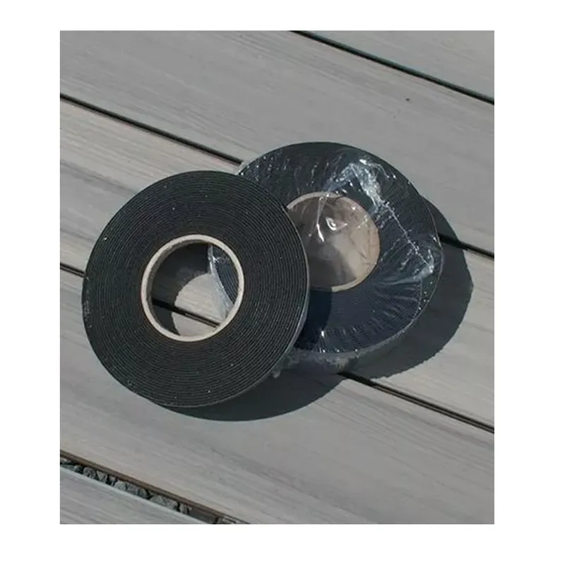 woodstore24 Sicherungsband für WPC UK, schwarz, Rolle 10 Meter, einseitig selbstklebend (Serie Woodstore) – Produktbild 1 von 2