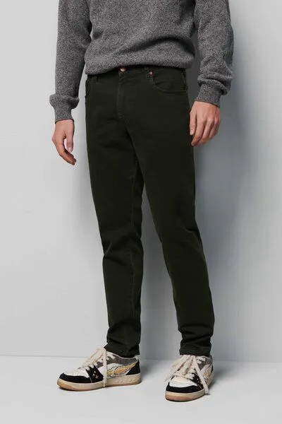 M 5 BY MEYER M 5 BY MEYER Micro Structure Five Pocket, Grün (kupfer), – Produktbild 3 von 5