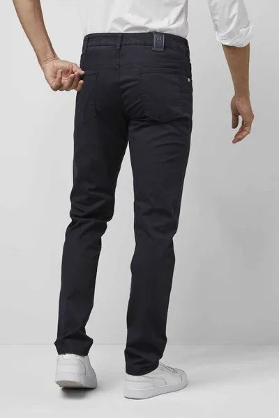M 5 BY MEYER M 5 BY MEYER Baumwoll Five Pocket, Blau (marine), – Produktbild 4 von 5