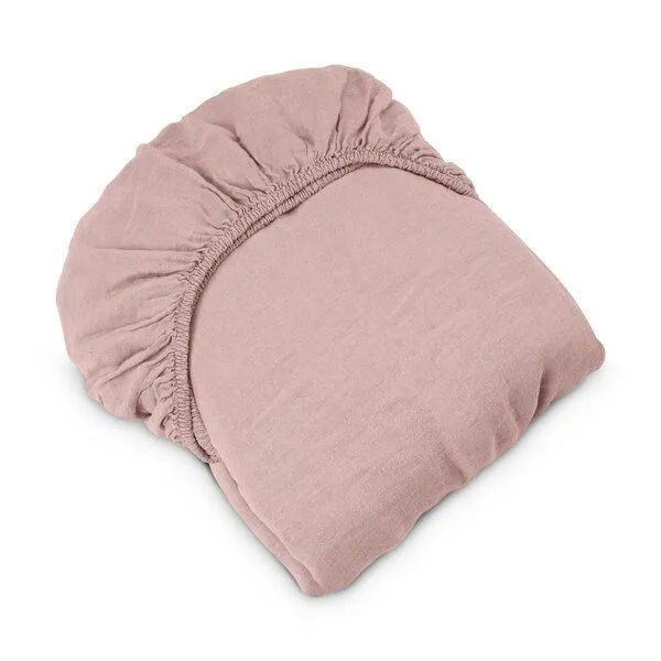 ekomia ekomia Spannbettlaken Álom, Dusty rose (altrosa), – Produktbild 4 von 4