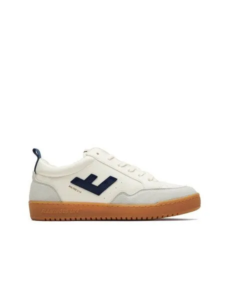 Flamingos Life Flamingos' Life Veganer Sneaker Damen und Herren ROLAND V.10, White indigo, – Produktbild 2 von 4