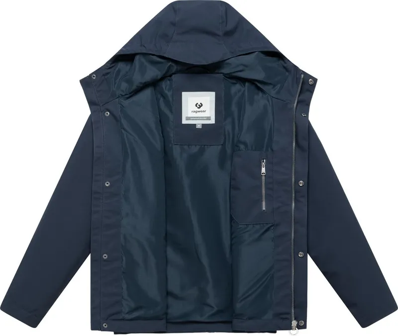 ragwear ragwear Funktionsjacke Mr Them Light YOUMODO Atmungsaktiverund wasserdichte Übergangsjacke, Blau, – Produktbild 1 von 5