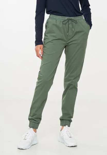 recolution Damen Jogg Chino aus Bio-Baumwoll Mix - CALATHEA - recolution, Khaki (grün), – Produktbild 2 von 8