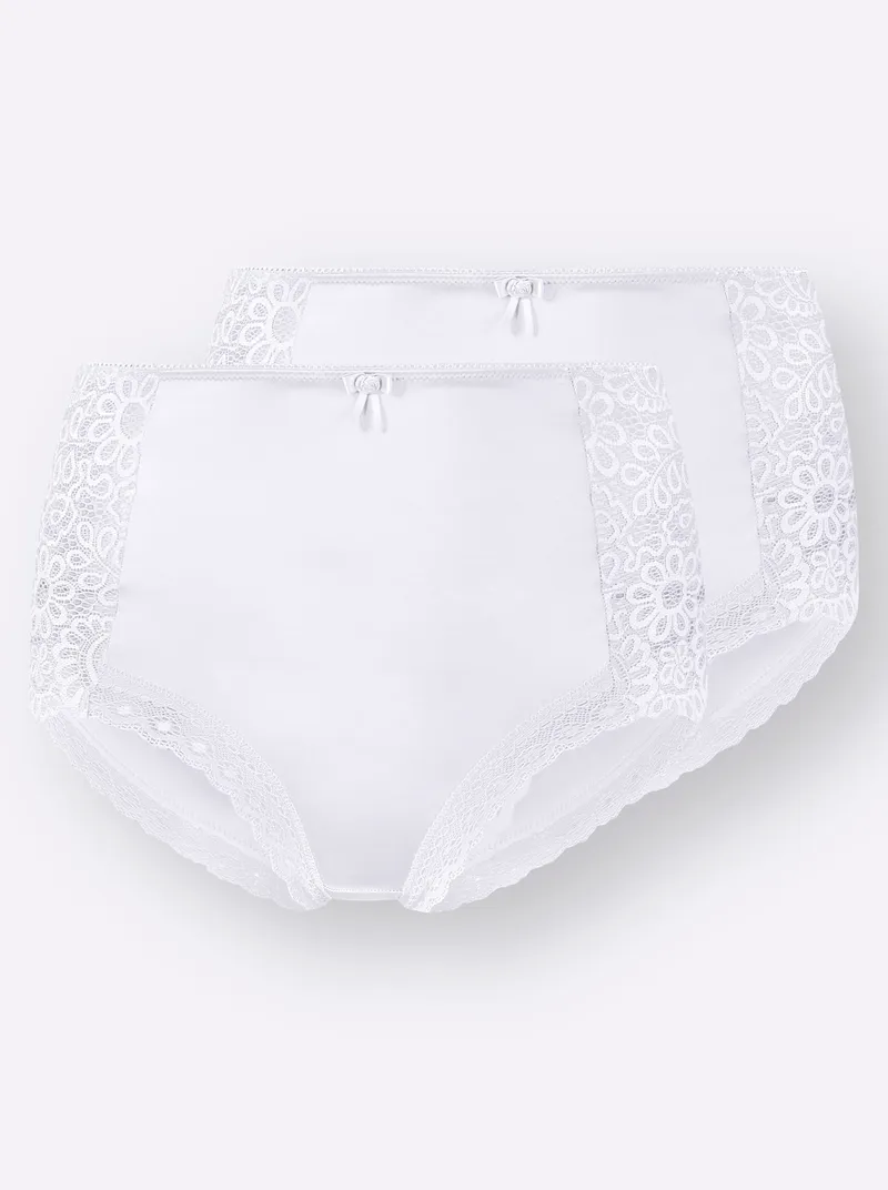 wäschepur Taillenslip weiß, Weiß, – Produktbild 1 von 2