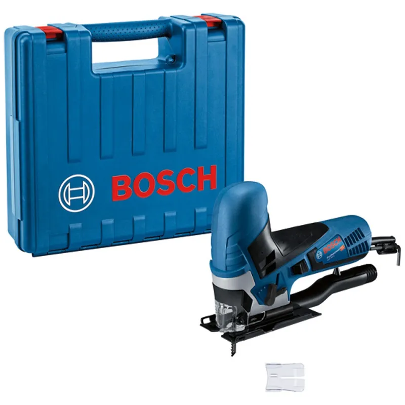 Bosch Professional Bosch Professional Bosch Stichsäge GST 90 E, incl. 1x Stichsägeblatt, Zubehör, Handwerkerkoffer – Produktbild 1 von 1
