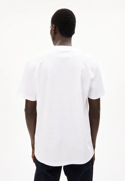 ARMEDANGELS ARMEDANGELS MAARKOS MERC PREMIUM - Herren T-Shirt Relaxed Fit aus Bio-Baumwolle, White, – Produktbild 2 von 4