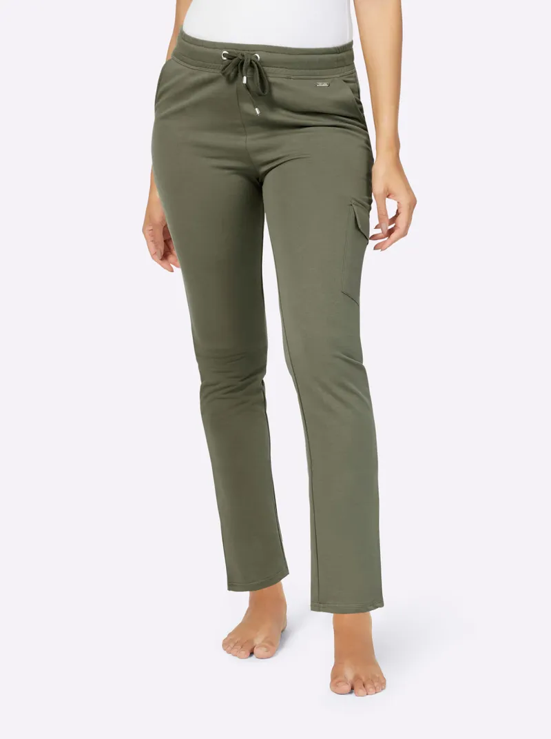feel good Hose khaki, Khaki, – Produktbild 1 von 3