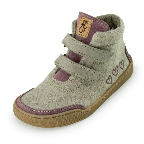 Doghammer Doghammer Warmer Barfußschuh für Kinder - Kids Terrar Wool High, Lila, – Produktbild 2 von 4