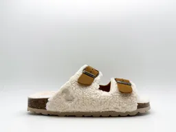 thies thies Damen vegan Sandalen Eco Teddy Mixed Beige – Produktbild 1 von 1