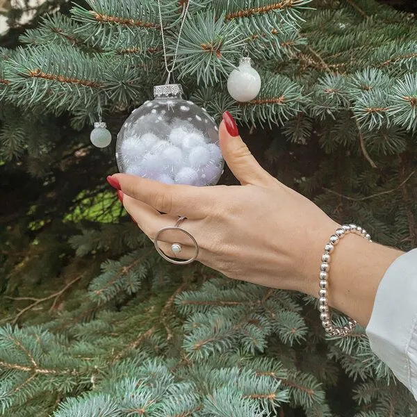 pakilia pakilia Silber Armband Silberkugeln Perlen Fair-Trade und handmade – Produktbild 2 von 4