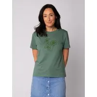 watapparel watapparel T-Shirt Frauen Glücksklee, Green bay, – Produktbild 1 von 1