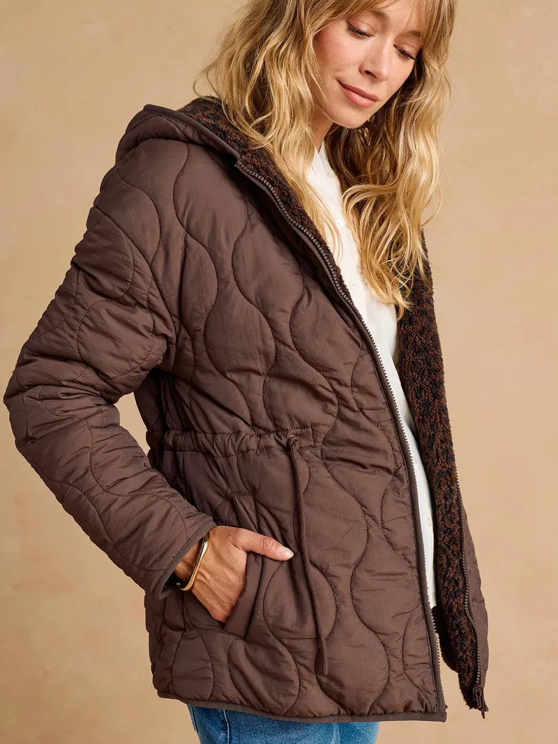 Envie De Fraise Wendbare Umstandsjacke, Schokolade, – Produktbild 2 von 4