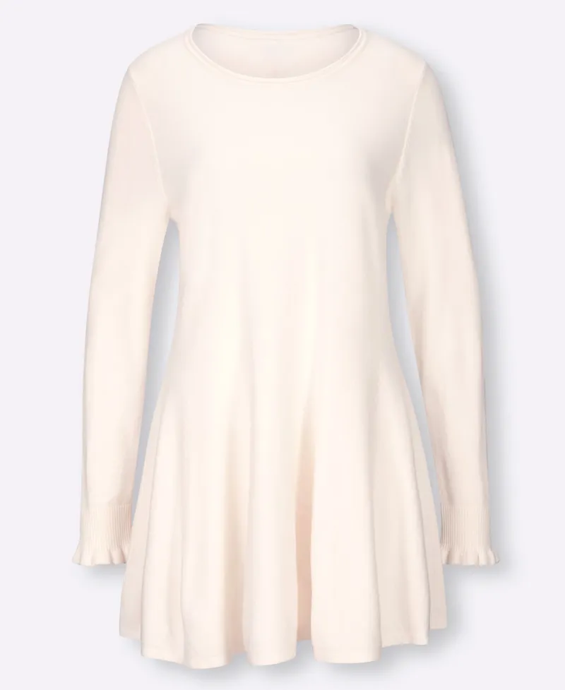 heine Longpullover, Ecru, – Produktbild 2 von 2