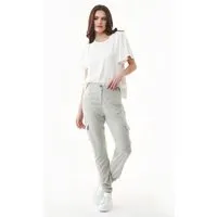 ORGANICATION ORGANICATION Cargohose aus LENZING ECOVERO, Grün(olive branch), – Produktbild 1 von 1