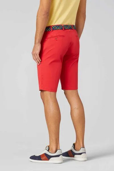 Meyer MEYER Baumwoll Stretch Bermuda, Rot (rot), – Produktbild 3 von 4