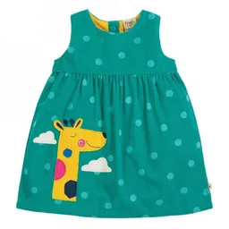 Frugi Frugi Cordkleid Lily Giraffe in petrol – Produktbild 1 von 1
