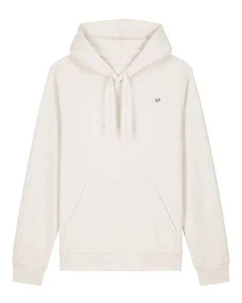 vis wear vis wear unisex Hoodie aus Bio-Baumwolle, Natural, – Produktbild 1 von 1