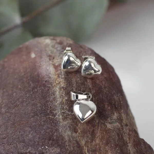 Mitienda Shop Mitienda Shop Schmuck Set 925 Silber Ohrstecker & Anhänger – Produktbild 5 von 8