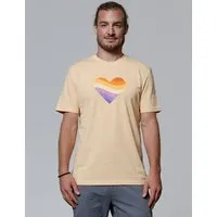 watapparel watapparel T-Shirt Unisex Rainbow Heart, Nispero, – Produktbild 1 von 1