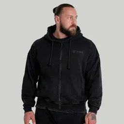 GymBeam OG1 STRIX Hoodie mit Reißverschluss in Washed Black XXXL – Produktbild 1 von 1