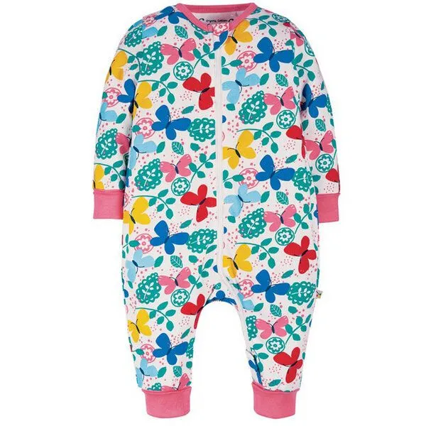 Frugi Frugi Strampler Schmetterlinge / Mini Butterflies – Produktbild 2 von 2