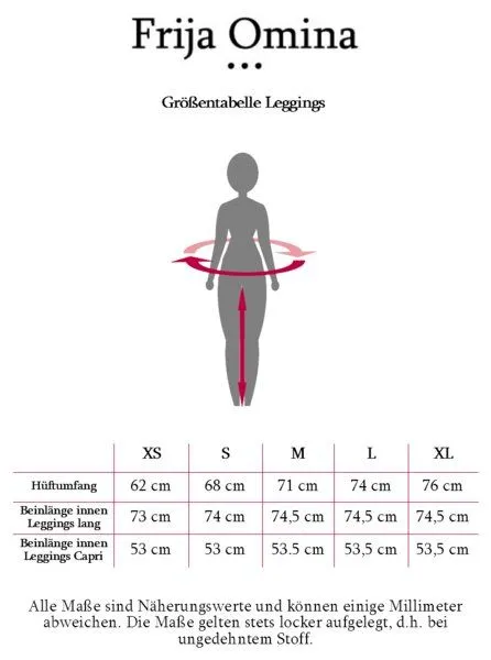 Frija Omina Frija Omina Farbige Bio Leggings, Pink, – Produktbild 3 von 3
