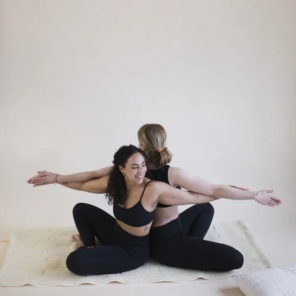murmunto organics murmunto organics Yoga Matte aus Bio-Wole, für Yin Yoga, Meditation – Produktbild 3 von 4