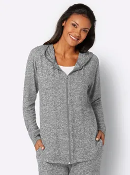 feel good Jacke hellgrau-meliert – Produktbild 1 von 1
