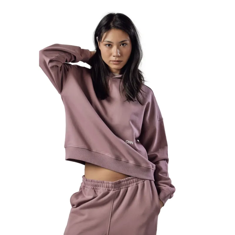 OWN - OFF WITH NATURE Sweatshirt à capuche coupe ample femme OWN off with nature, Noir, – Produktbild 1 von 1