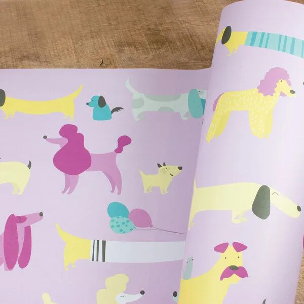 Bow & Hummingbird Bow & Hummingbird Geschenkpapier Dogs – Produktbild 2 von 8