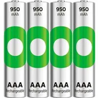 GP Battery 4er-Pack GP Battery Ready-to-use Akku "ReCyko" Micro AAA, 1,2 V, 950 mAh – Produktbild 1 von 1