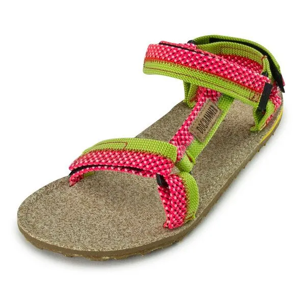 Doghammer Doghammer Sandale aus recycelten Kletterseilen - DogSandal, Pink (pink-grün), – Produktbild 2 von 3