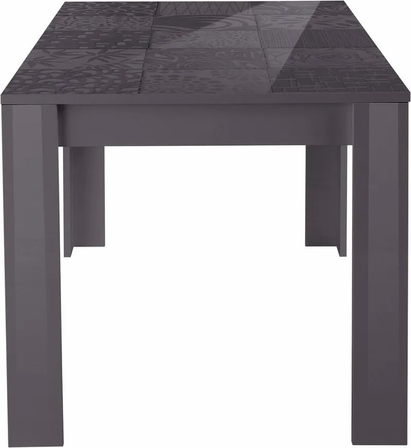 Home affaire Esstisch Miro, Breite 137 - 185 cm, Weiß, – Produktbild 4 von 4