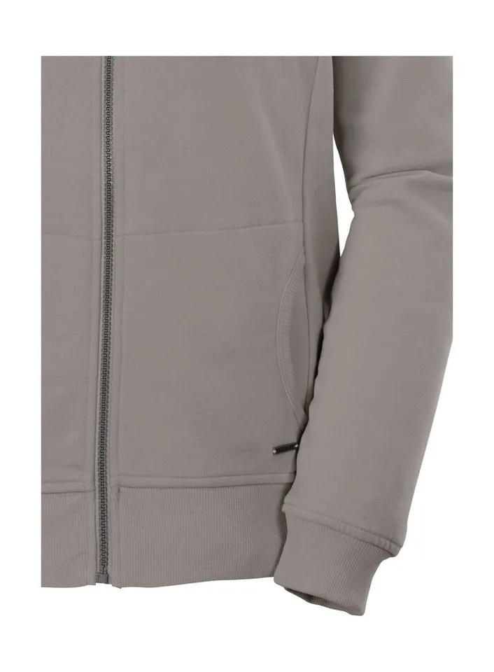 G.I.G.A. DX by killtec Sweatjacke GS 26 WMN SWT JCKT GOTS GOTS Bio-Baumwolle, Carbon-Finish, Kapuze, elastische Bündchen, Grau, – Produktbild 5 von 5