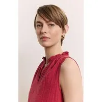 Tranquillo Bluse Lauraa aus Bio-Baumwolle - garnet red / 40 – Produktbild 1 von 2
