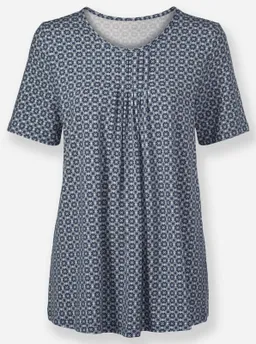 Witt Tunikashirt dunkelblau-weiß-bedruckt – Produktbild 1 von 1