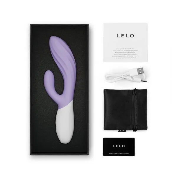 LELO LELO G-Punkt- und Klitoris-Stimulator INA Twist, Lila, – Produktbild 3 von 4