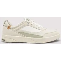 SAOLA SAOLA Damen vegan Sneaker Damen Quito Weiß Verblasstes Grün – Produktbild 1 von 1